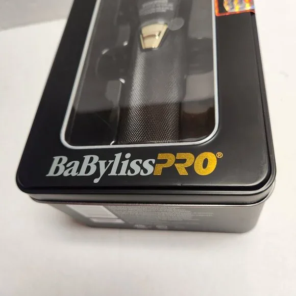 Babyliss Pro Black FX adjustable cordless clipper NIB NEW FX870BN Men